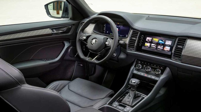 Skoda kodiaq 2022 салон
