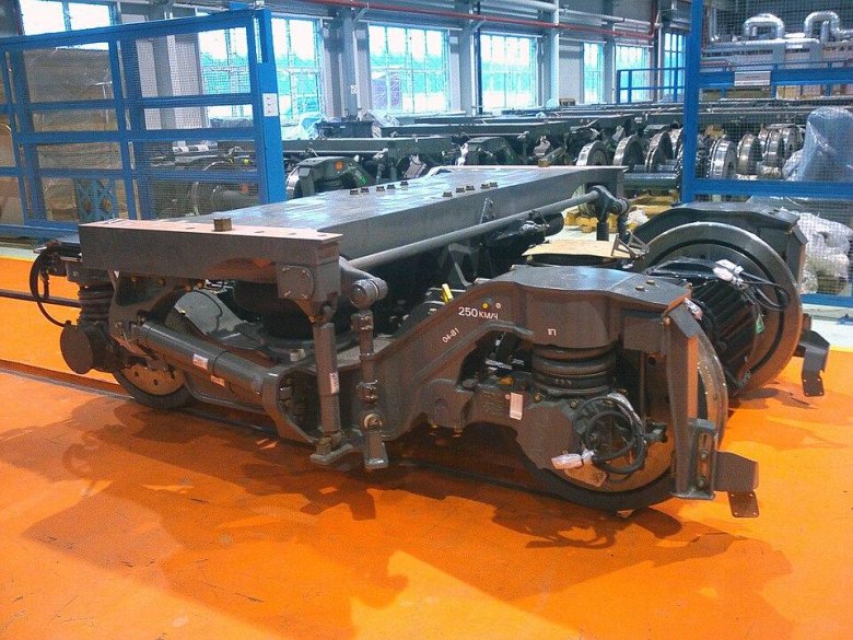 Тележка электропоезда сапсан