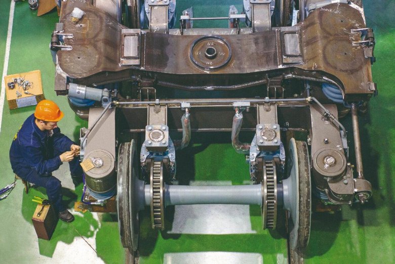 Тележка пассажирского вагона