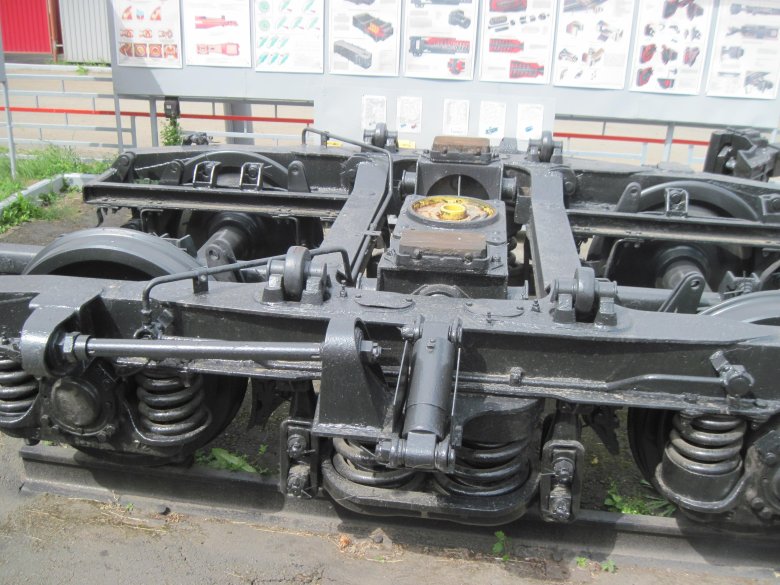 Тележка пассажирского вагона квз цнии 1