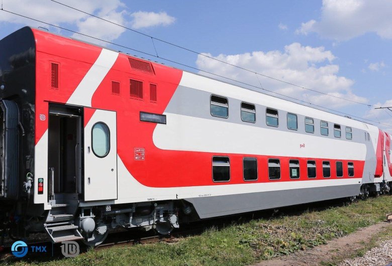 Двухэтажный вагон твз