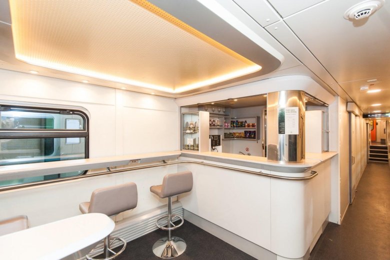 Вагон бистро в сапсане