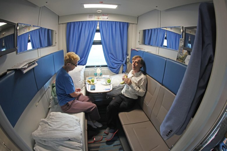 Купе люкс в поездах ржд