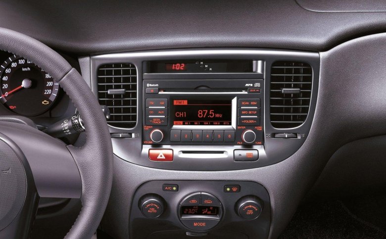 Kia rio 2010 салон