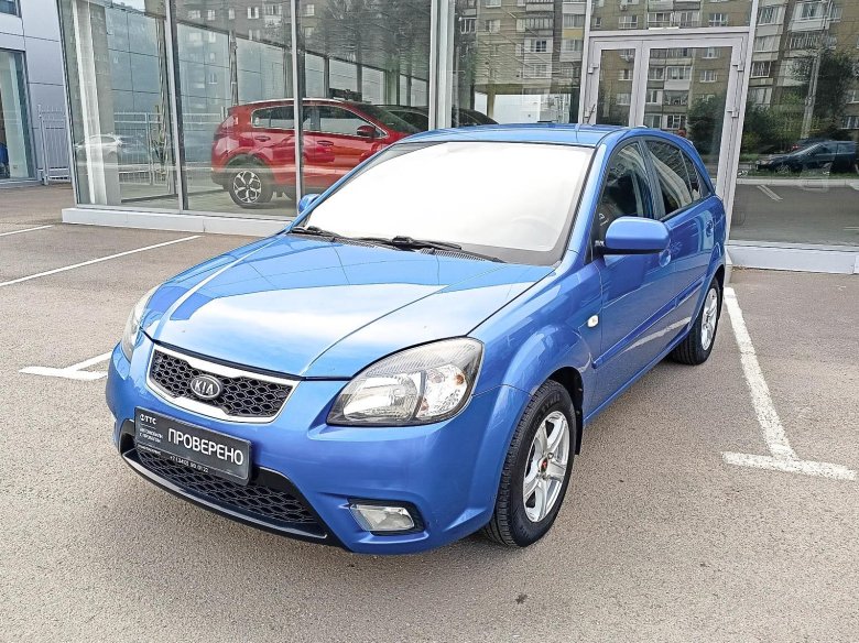 Kia rio ii рестайлинг 2010