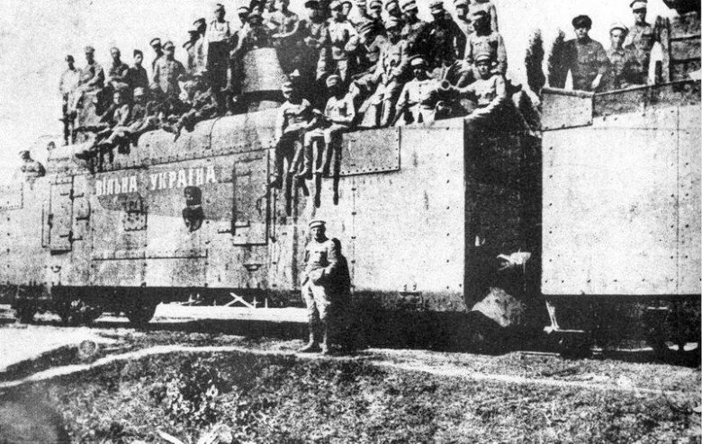 Бронепоезд единая россия 1919