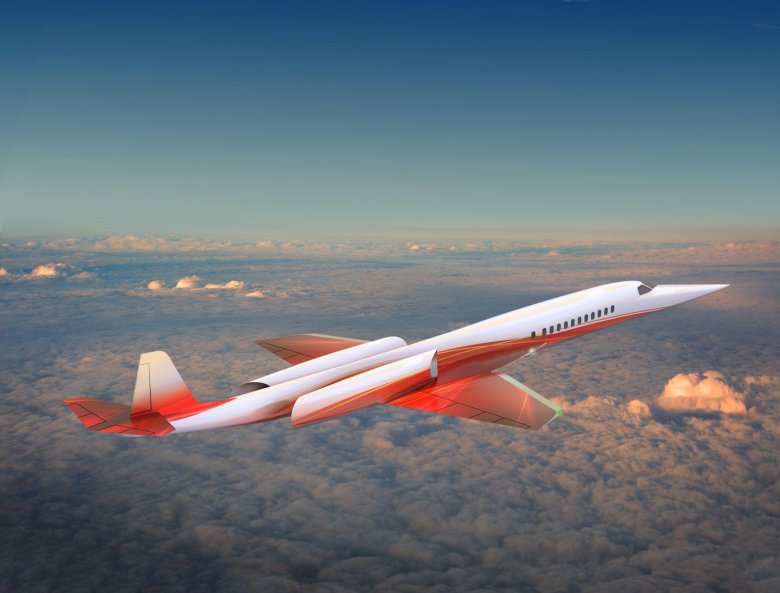 Сверхзвуковой пассажирский самолет