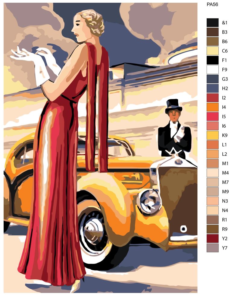 Арт-деко стиль в живописи