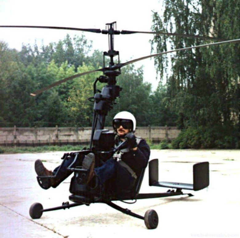 Складной вертолет ка-56 оса