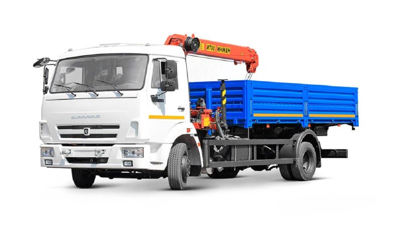 Манипулятор на базе камаз 4308