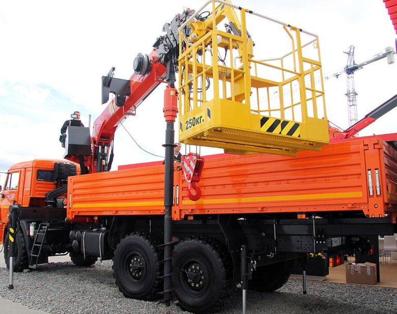 Камаз 43118 с кму канглим 2056