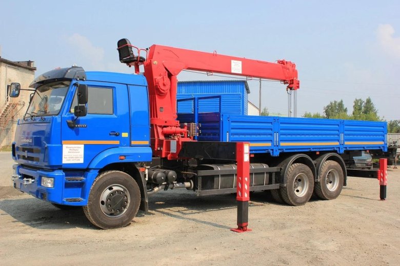 Камаз 65117 с кму