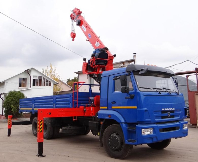 Камаз 65117 с кму