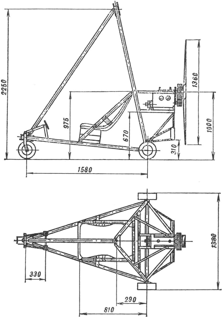 Автожир чертежи моделист конструктор