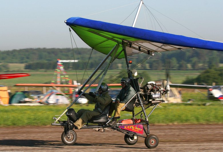 Дельтаплан с мотором