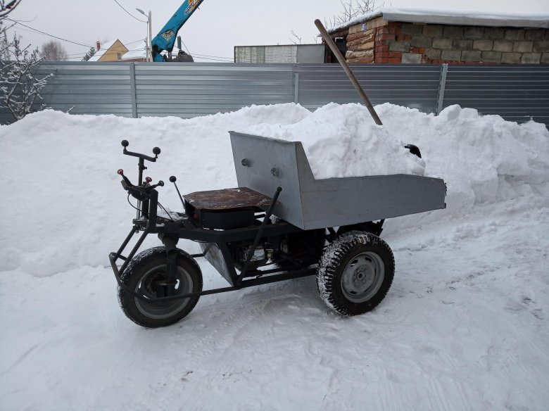 Мототележка самоходная