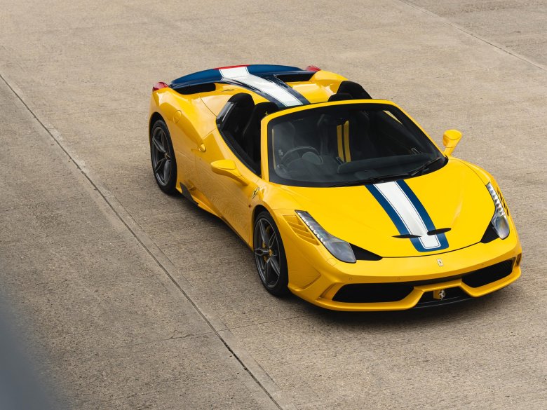 Ferrari 458 speciale grey