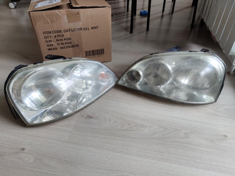 Фара левая chevrolet lacetti