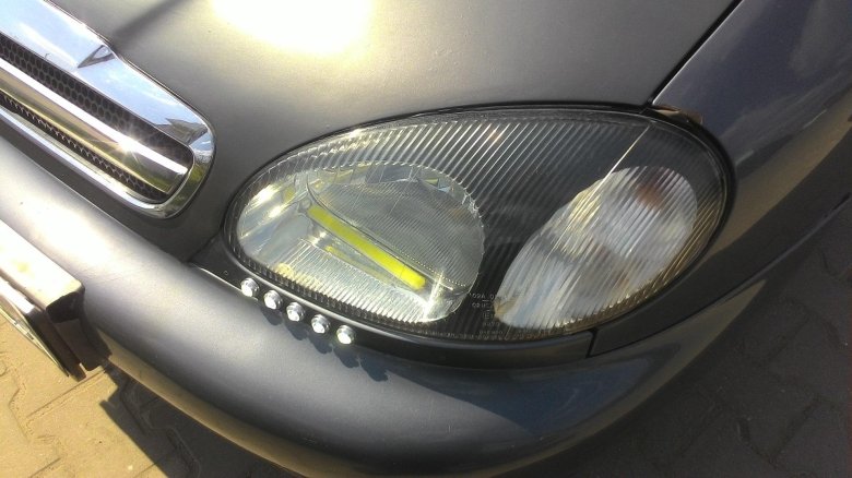 Ходовые огни на шевроле ланос