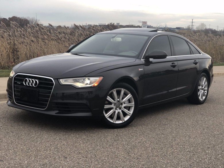 Ауди а6 черная