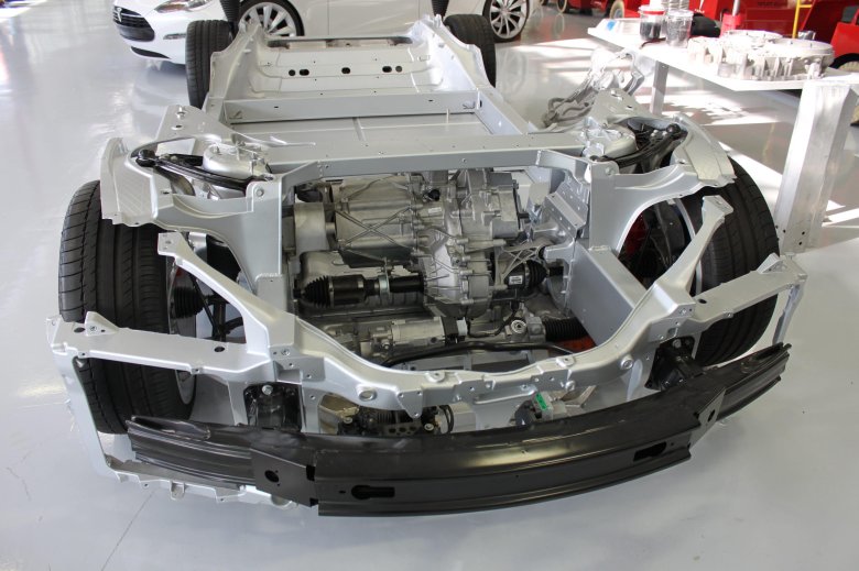 Электродвигатель tesla model s