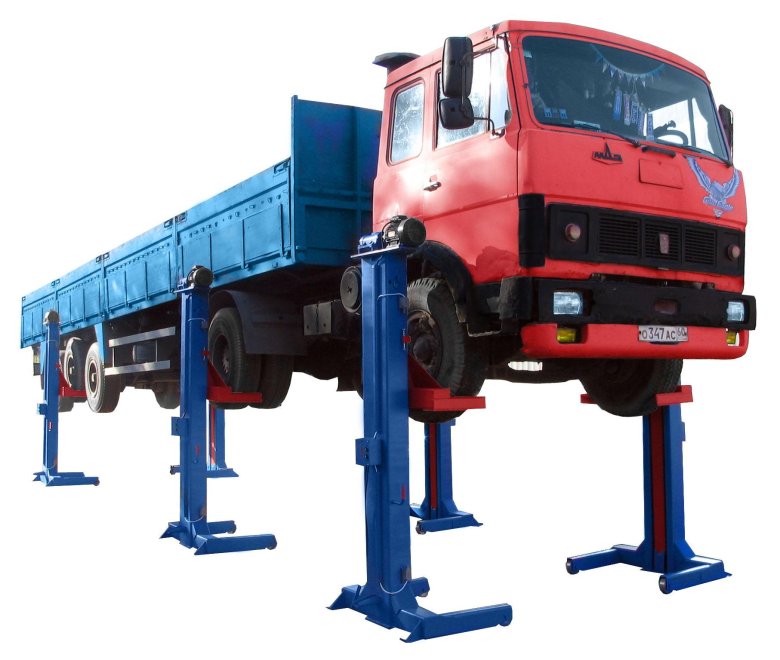 Подъемник для грузовых автомобилей