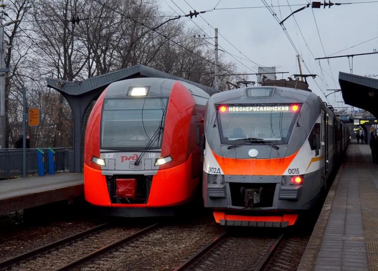 Электропоезд эп 2 д