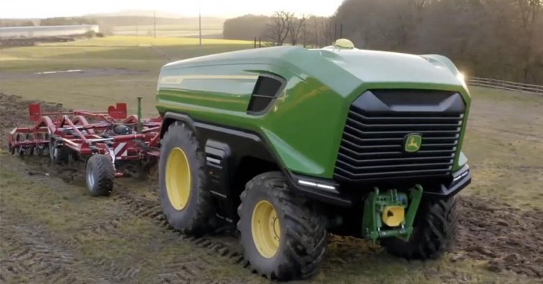 Беспилотный трактор джон дир