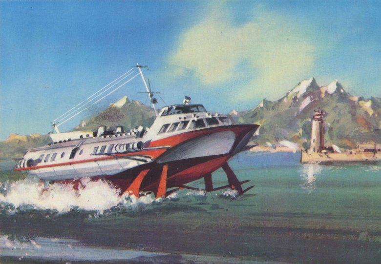 Катер метеор ссср