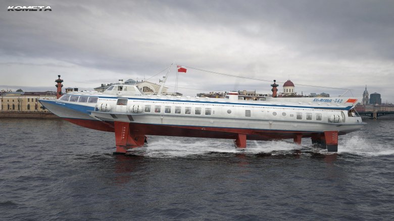 Метеор санкт петербург петергоф