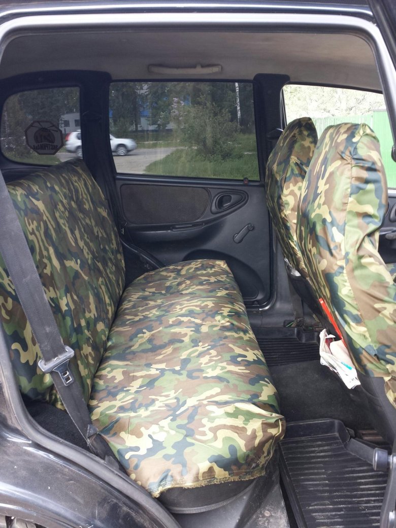 Грязезащитные чехлы на ниву шевроле