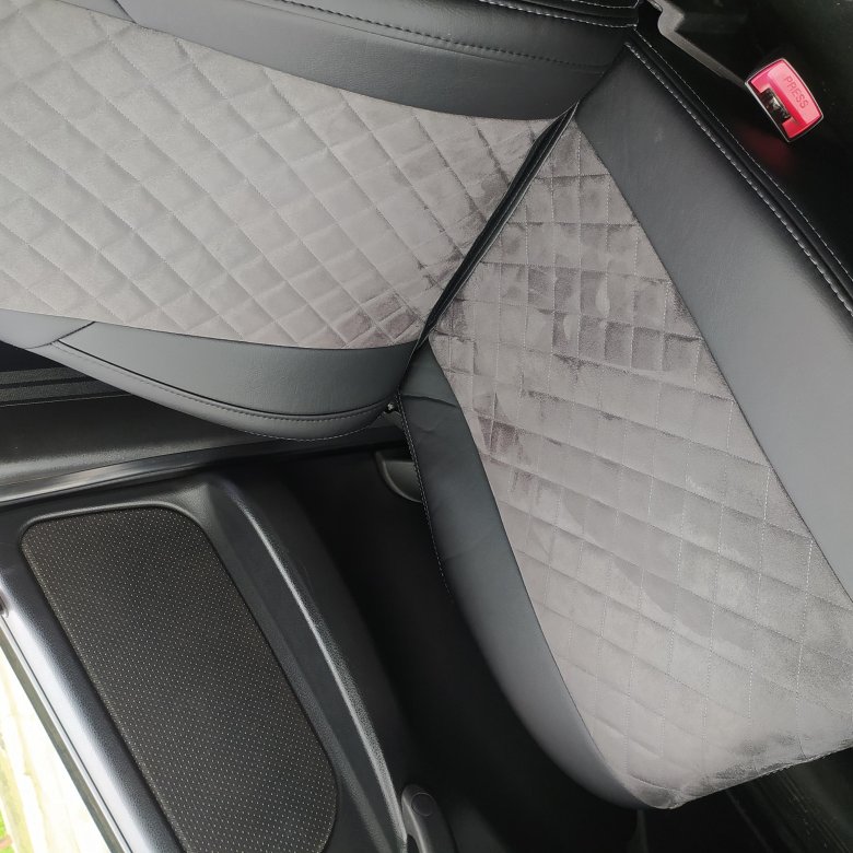 Чехлы автопилот алькантара черный