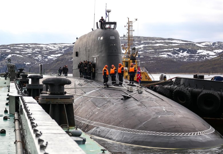 Гаджиево база подводных лодок северного флота