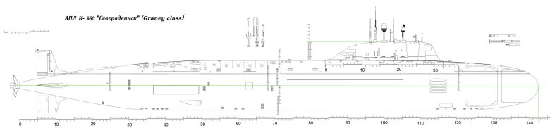 Подводная лодка 667 бдрм чертежи