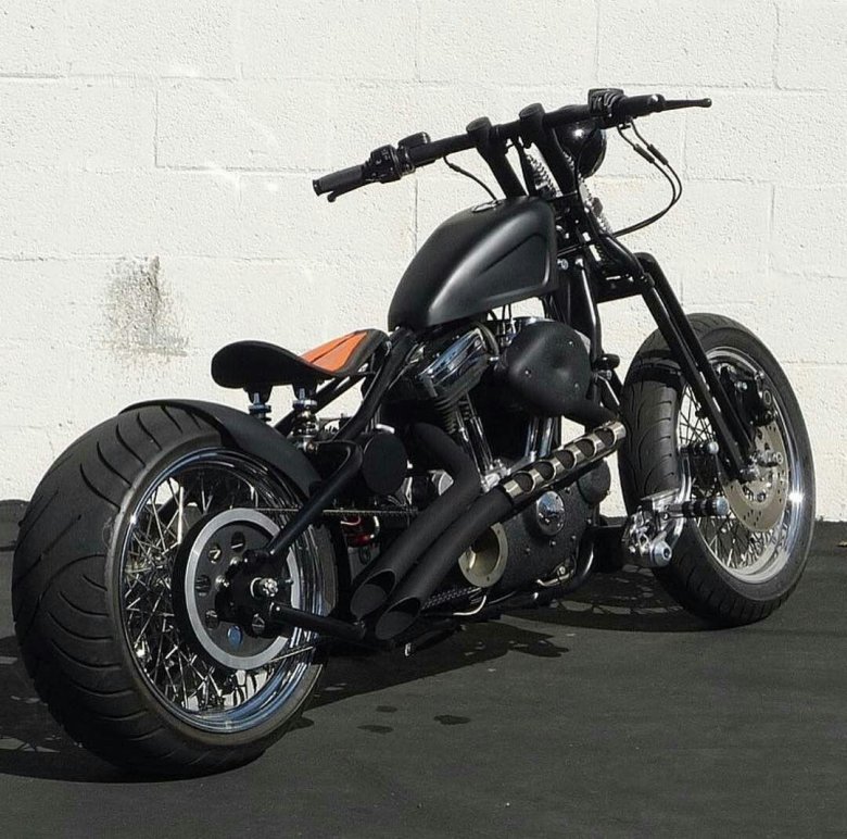 Мотоцикл harley davidson bobber