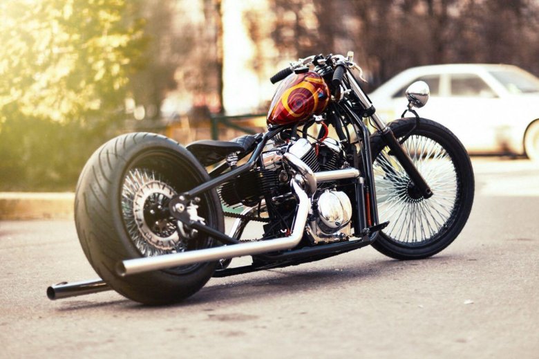 Honda steed 600 bobber
