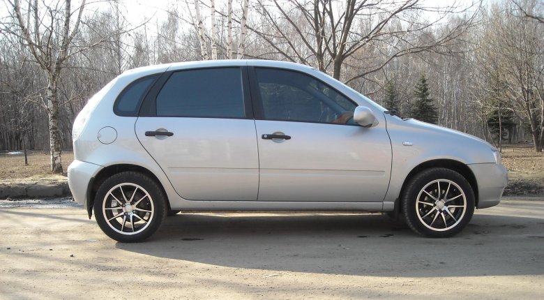 Калина 2 хэтчбек на 14 дисках