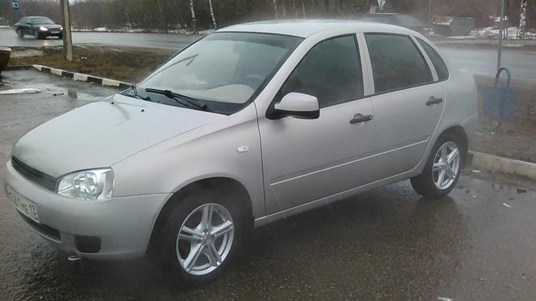 Лада калина 1 на 15 дисках