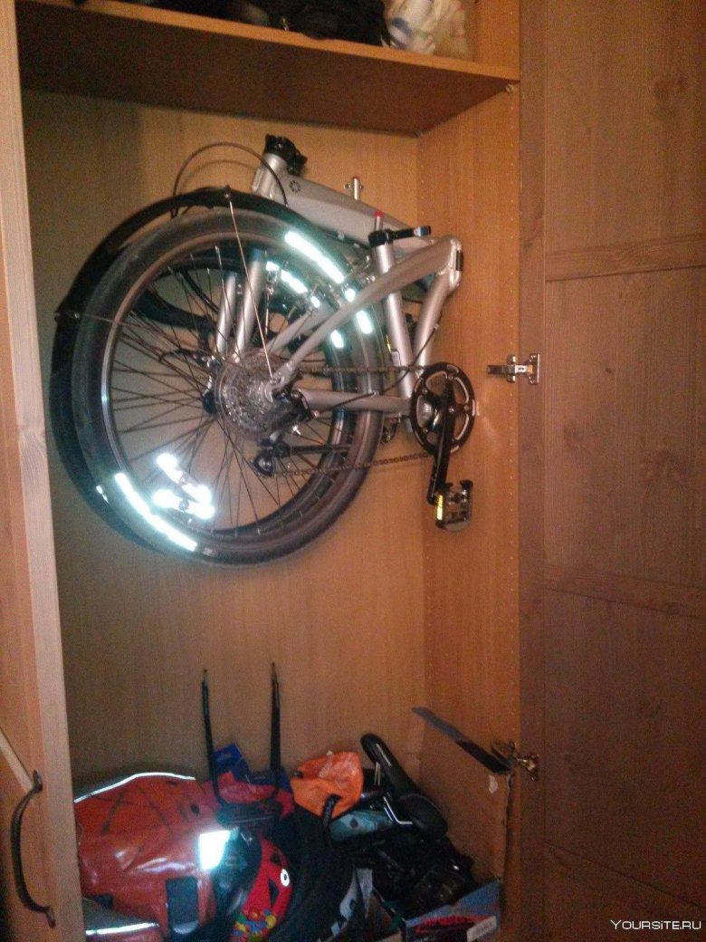 Где хранить велосипед в квартире