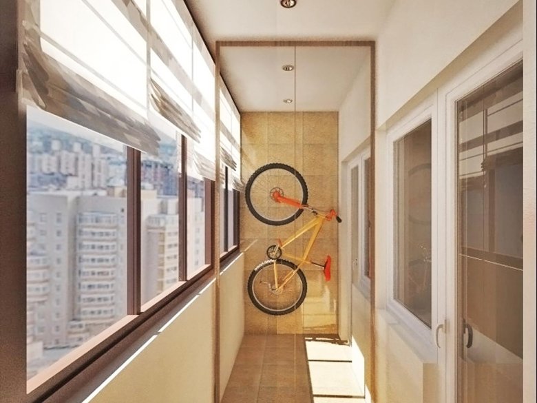 Дизайн балкон