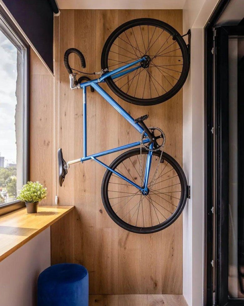 Хранение велосипеда в квартире