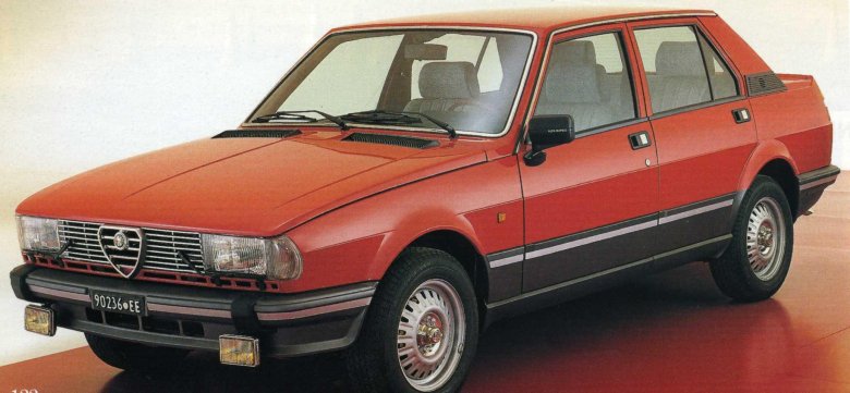 Alfa romeo giulietta 1983