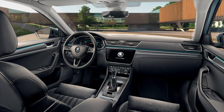 Skoda superb 2017 салон