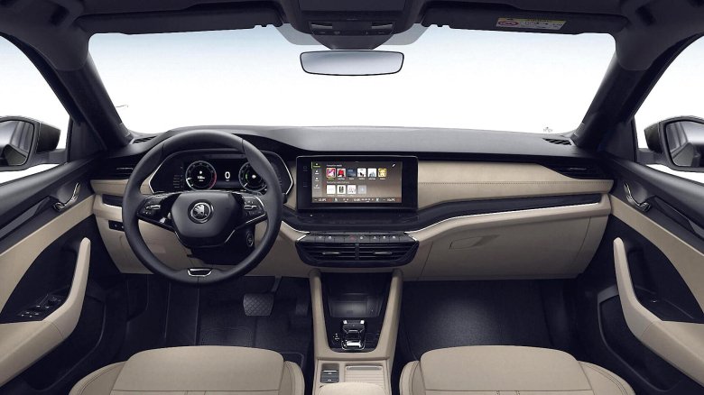 Škoda octavia 2021 салон
