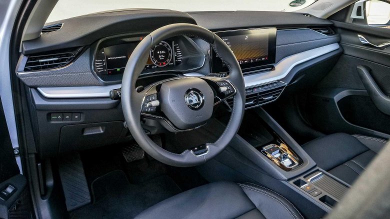 Skoda octavia 2021 салон