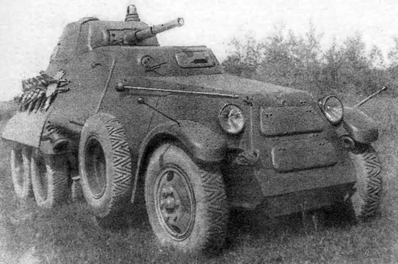 Бронеавтомобили ркка ба-11