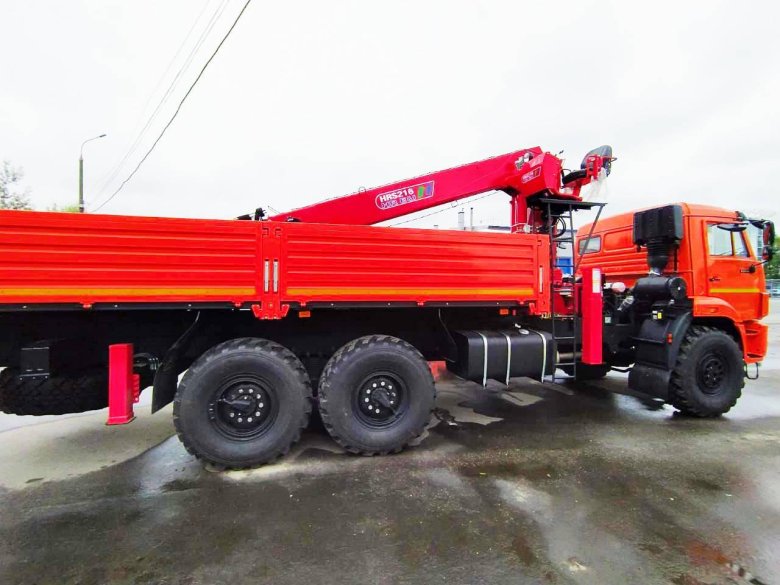 Камаз 43118 с кму