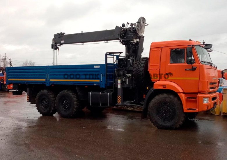 Камаз 43118 с кму horyong hrs 216
