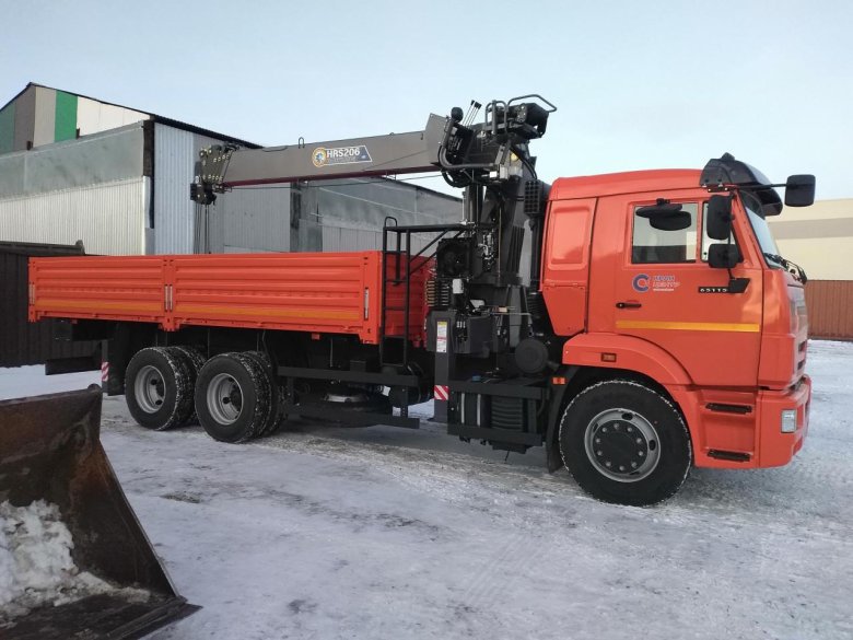 Камаз – 65115 с кму horyong hrs216