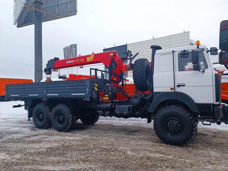 Камаз 43118 с кму ит 150